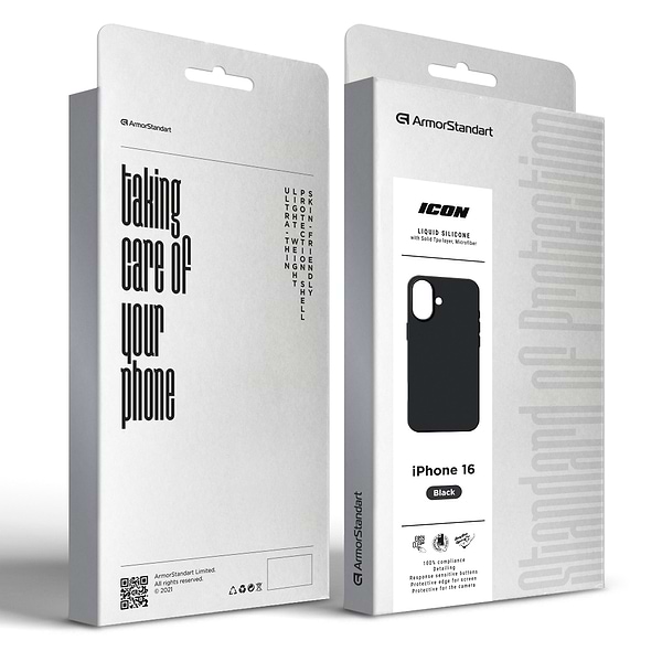Фото - Чохол для смартфону Armorstandart ICON2 Case for Apple iPhone 16 Black (ARM78615)