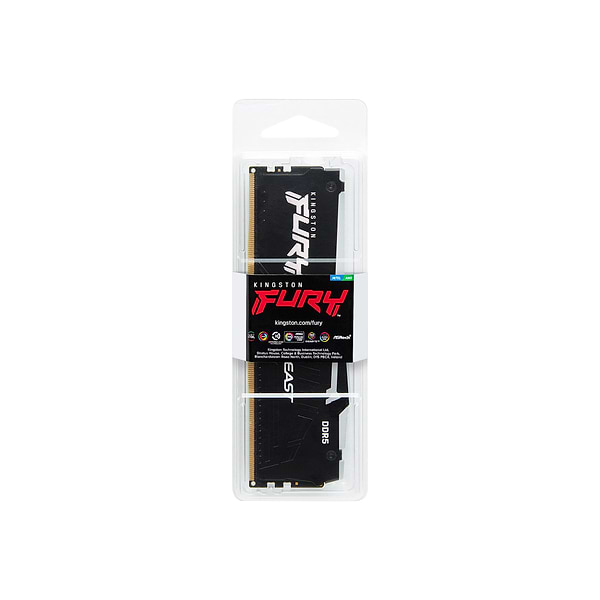 Фото - Память DDR Kingston 16GB DDR5 CL32 DIMM FURY Beast RGB EXPO (KF564C32BBEA-16)