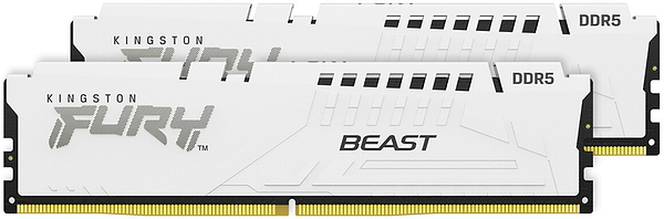 Фото - Память DDR Kingston FURY Beast EXPO 2х16GB 6800 DDR5 White (KF568C34BWEK2-32)