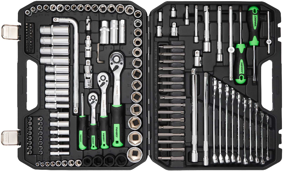 Фото - Набор инструментов Winso в кейсе Pro 147 шт. (924147)