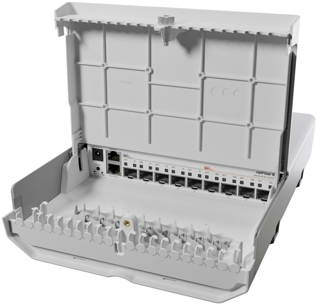 Коммутатор локальної мережі (Switch) MikroTik CRS310-1G-5S-4S+Out