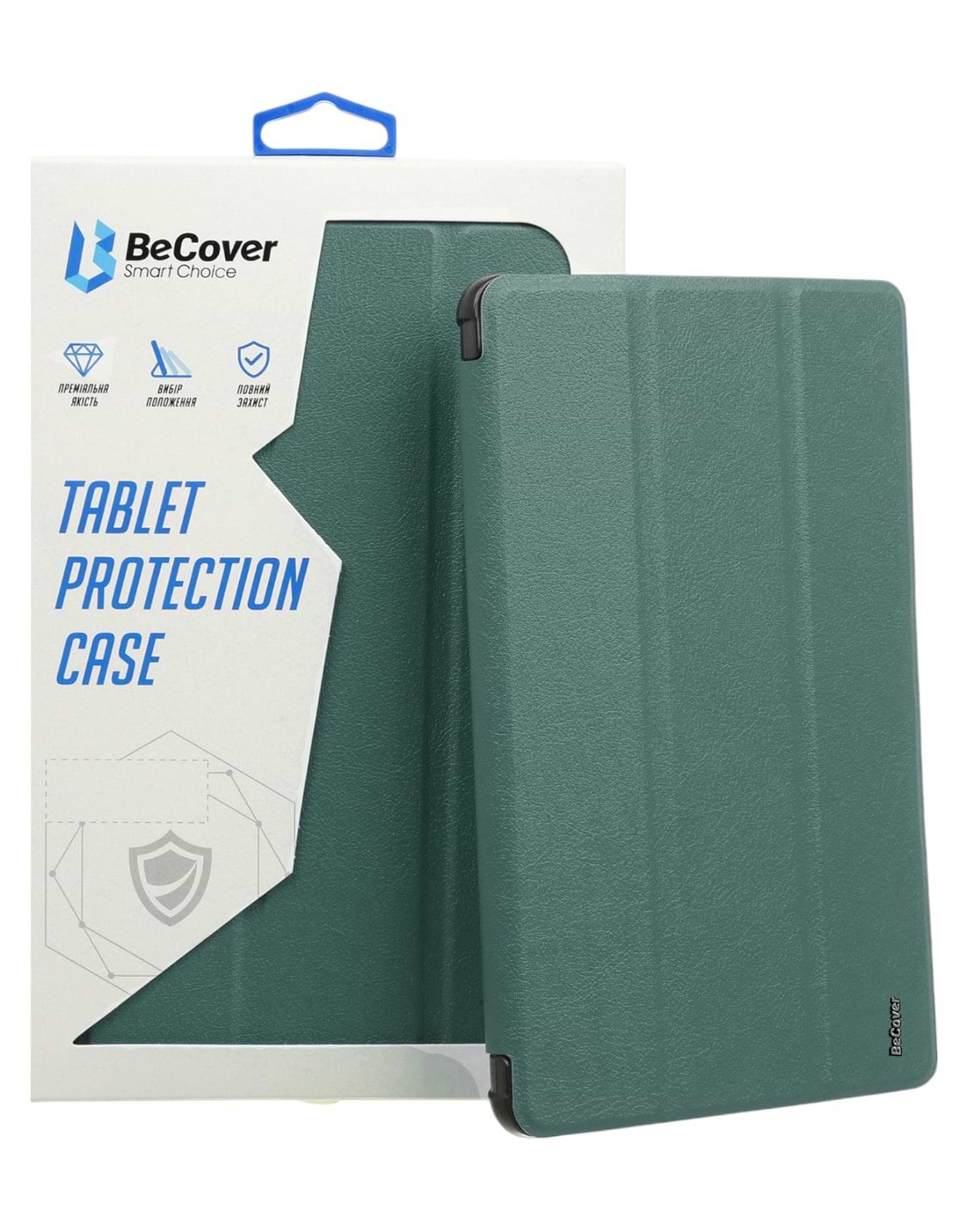 Чохол для планшету Becover Smart Case for Apple iPad Air 13" M2/M3 (2024/2025) Dark Green (711613) - Фото 1