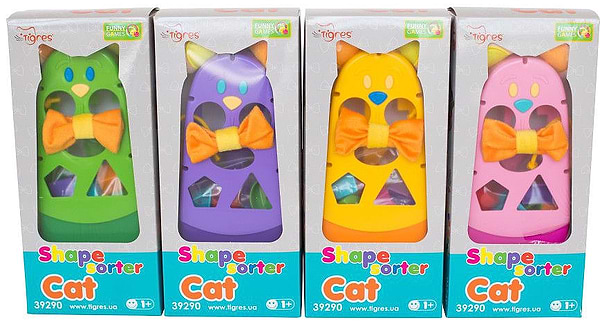 Фото - Сортер Tigres Котик (39290)