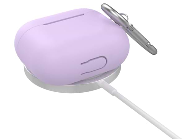 Фото - Чохол для навушників KeyBudz for Apple AirPods 3 Elevate Series Keychain Lavender (AP3_S5_LVD)