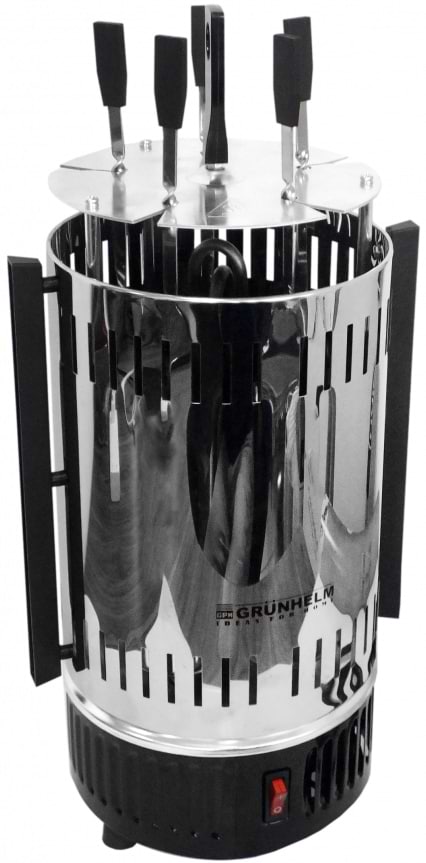 Фото - Электрошашлычница Grunhelm GSE10 Фото - Электрошашлычница Grunhelm GSE10