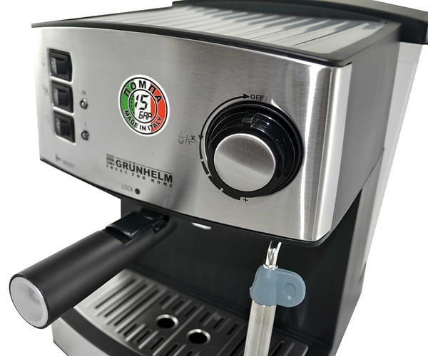 Фото - Уценка - Кофеварка рожковая Grunhelm GEC15