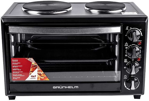 Фото - Піч електрична Grunhelm GN3301RHP Фото - Піч електрична Grunhelm GN3301RHP