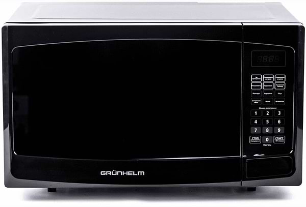 Фото - Микроволновая печь (СВЧ) Grunhelm 23MX523-B Black