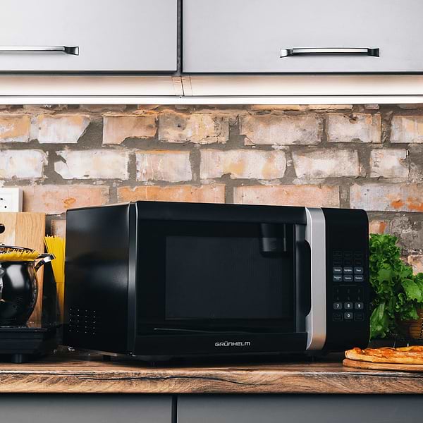 Фото - Микроволновая печь (СВЧ) Grunhelm 23MX823-B