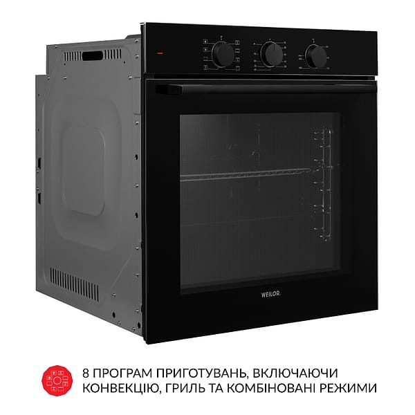 Фото - Духова шафа електрична Weilor FPO6F8BK
