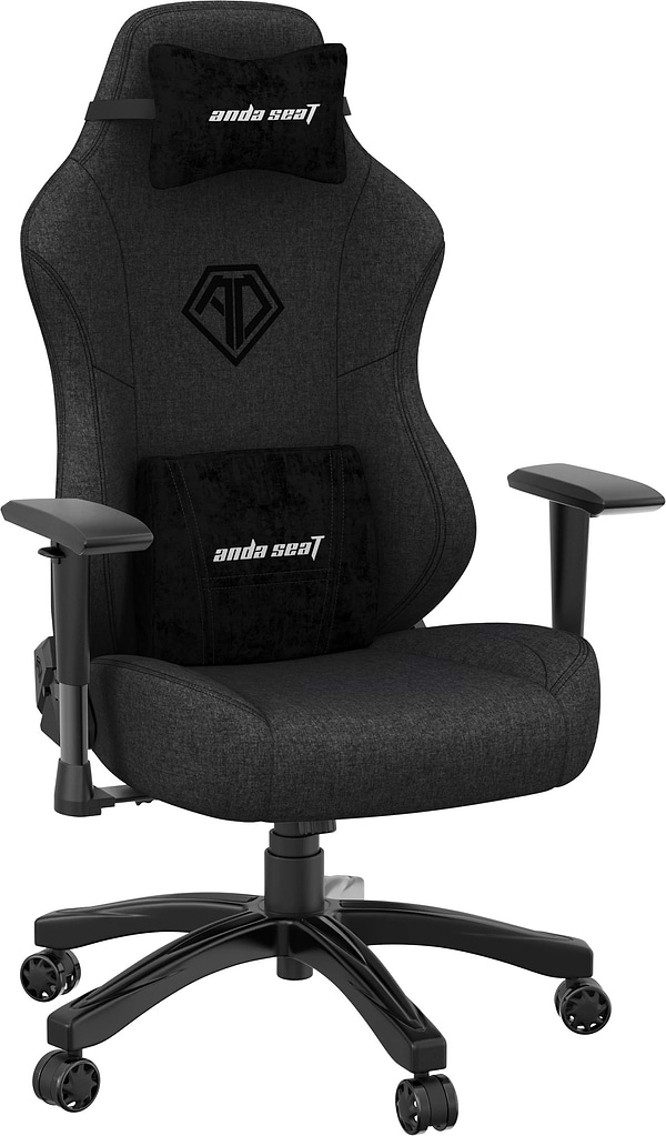 Фото - Крісло для геймерів Anda Seat Phantom 3 Size L Dark Gray Linen Fabric (AD18Y-06-GB-F)