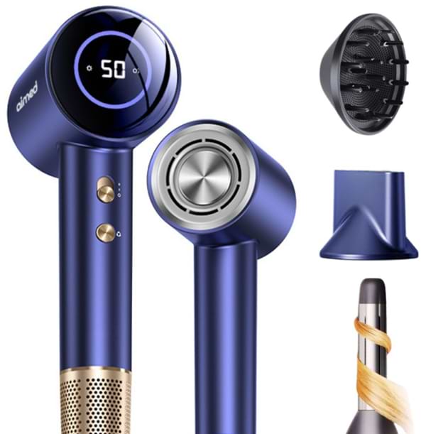 Фото - Фен-стайлер AIMED Hair Master PRO з набором насадок (AI-HMaster1_set_blue)