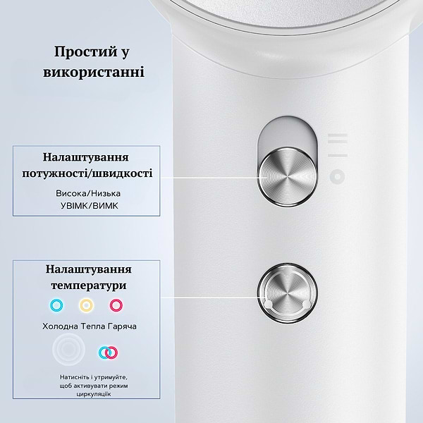 Фото - Фен Laifen Swift Special белый (LF03-WHG-EU)