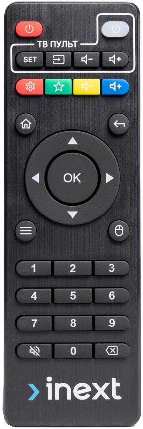 Пульт iNeXT до TV5/TV5 ultra/TV4/4K ultra/TV3/4K2 (NXT-013)