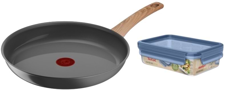 Сковорода універсальна Tefal C4250543_SET Renew 26 см+ємність для зберігання Master Seal Eco 0,8 л - Фото 1