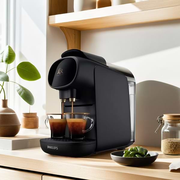 Фото - Кавоварка капсульна Philips L'OR BARISTA Sublime (LM9012/60) + дегустаційний сет кава в капсулах L'OR (50 капсул) (8711000683965)