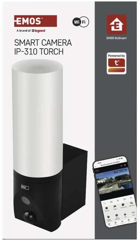 Фото - IP-камера EMOS H4065 GoSmart наружная поворотная с Wi-Fi и подсветкой Черная