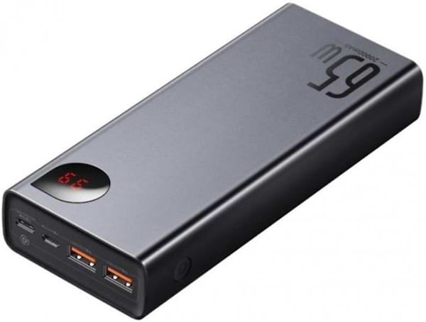 Фото - Батарея мобільна Baseus Adaman Metal PD 65W USB-C 2xUSB QC 3.0 20000mAh (PPIMDA-D01)