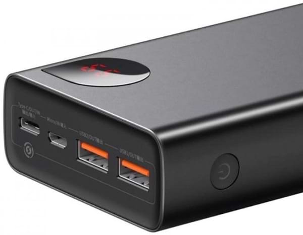Фото - Батарея мобільна Baseus Adaman Metal PD 65W USB-C 2xUSB QC 3.0 20000mAh (PPIMDA-D01)