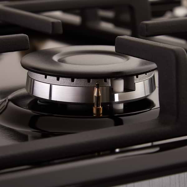 Фото - Варильна поверхня газова ELEYUS SILVA 60 BL+RB CF