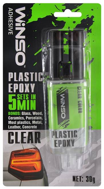 Клей для авто Winso епоксидний прозорий 30g (300600)