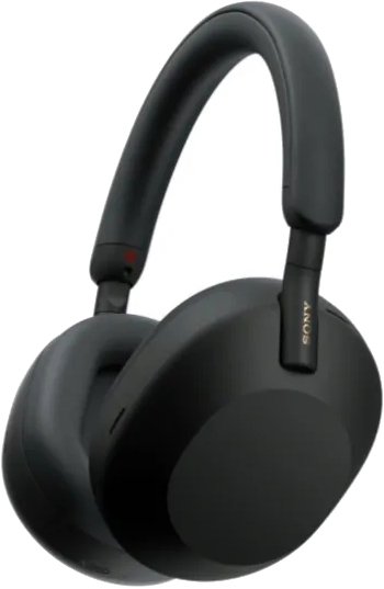 Наушники полноразмерные беспроводные Sony WH-1000XM5 Black (WH1000XM5B.CE7) - Фото 1
