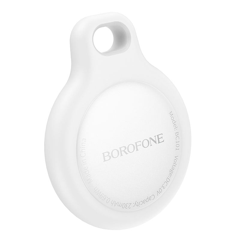 Беспроводной маяк BOROFONE BC101 Exquisite smart positioning anti-lost device Frost White (6941991117121)