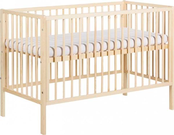 Фото - Кроватка детская прямоугольная Klups Frank 120х60 см Сосна (FRANK1)