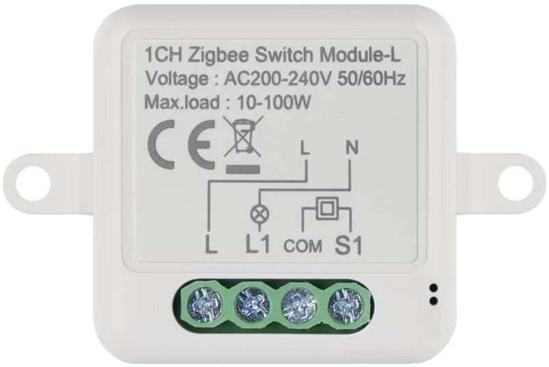 Релейний вимикач EMOS H5103 ZigBee 3.0 1-канальний (не потребує N-проводу)