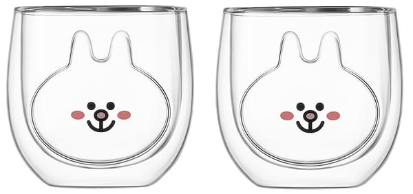 Фото - Набір склянок з подвійними стінками Ardesto Animals 300 мл 2 шт. (AR2630AR)