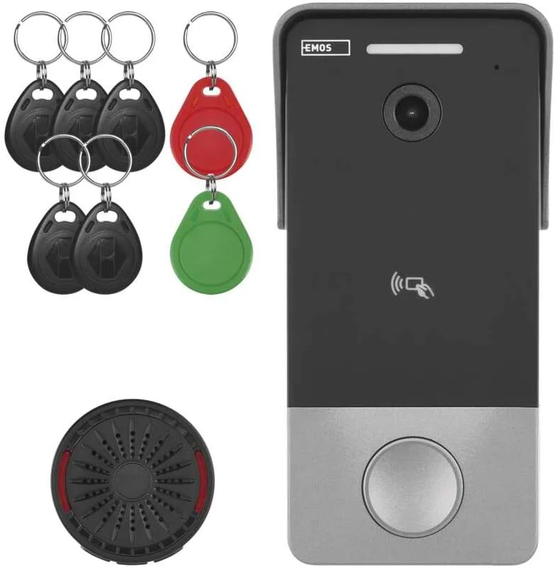 Бездротовий дверний дзвінок EMOS відеодзвінок H4033 IP-20PoE, зWi-Fi