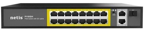 Фото - Коммутатор локальной сети (Switch) Netis P116GH
