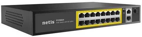 Фото - Коммутатор локальной сети (Switch) Netis P116GH