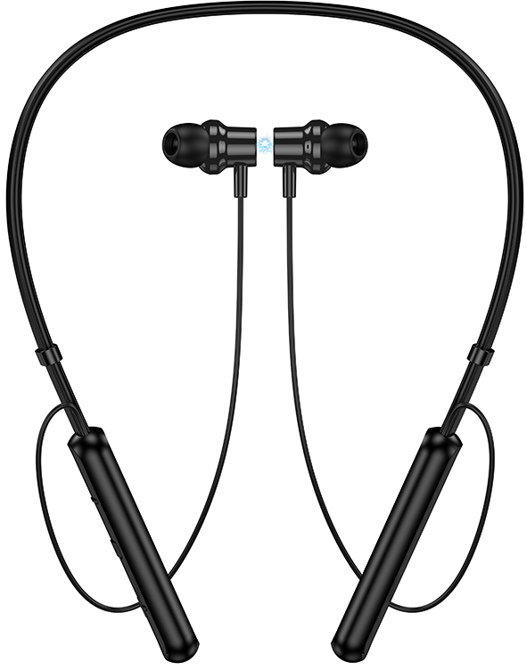 Фото - Наушники вкладыши беспроводные BOROFONE BE72 Sun neck hanging BT earphones Black (6941991124518)