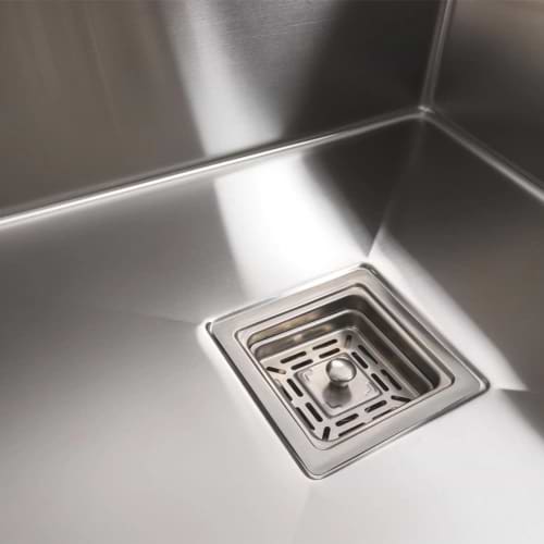 Фото - Мойка кухонная Platinum 78x50С R нержавейка Handmade (углубленная полка, 3.0/1.0 мм)