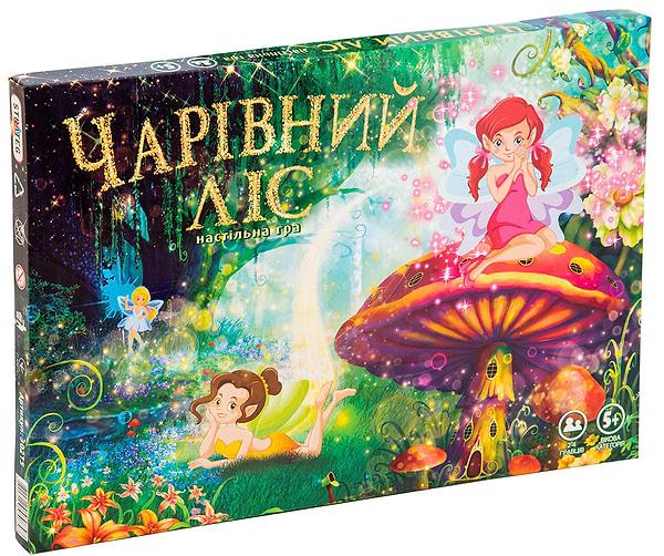 Фото - Настільна гра (5-7 років) Strateg бродилка "Чарівний ліс", укр (30215)