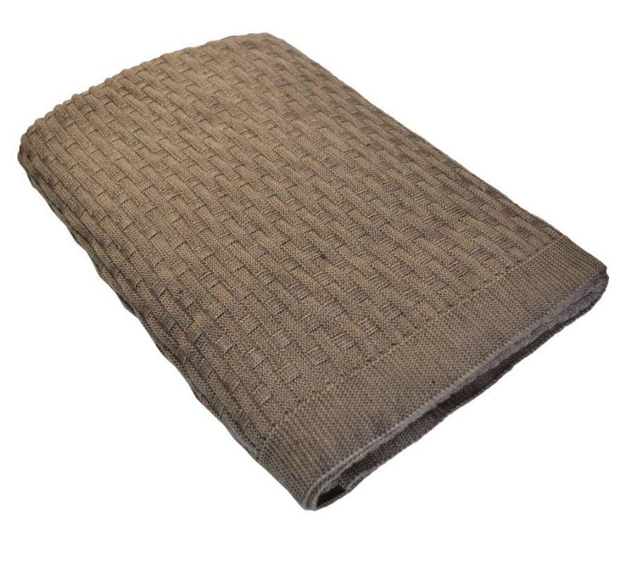 Плед односпальний Прованс Шато горіх 90х130 см (011746)