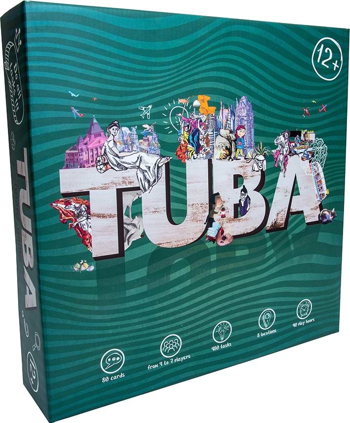 Настільна гра спілкування (12+) Strateg Туба англ. (30264) - Фото 1