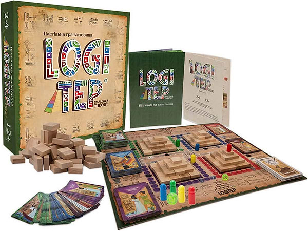 Фото - Настільна гра розвиваюча (12+) Strateg Logi tep (30269)