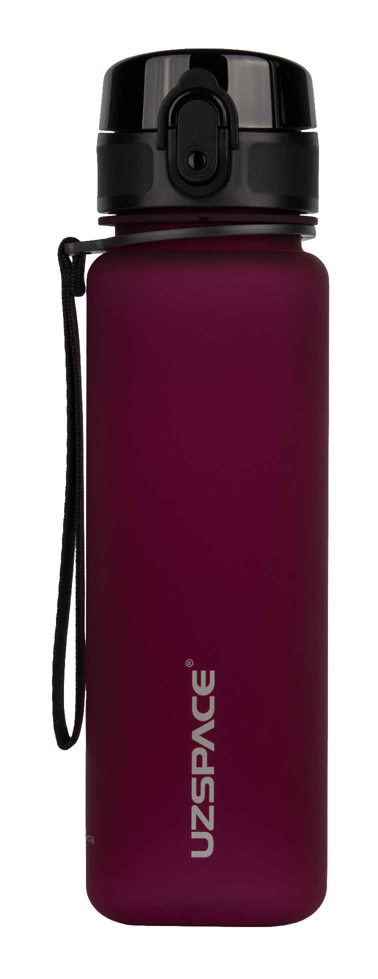 Бутылка для воды UZspace 3026 Frosted 500 мл Бордовая