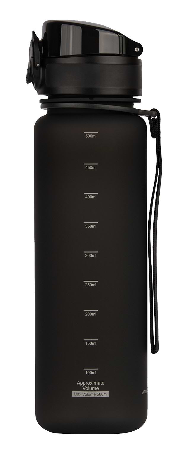 Фото - Пляшка для води UZspace 3026 Frosted 500 мл чорна