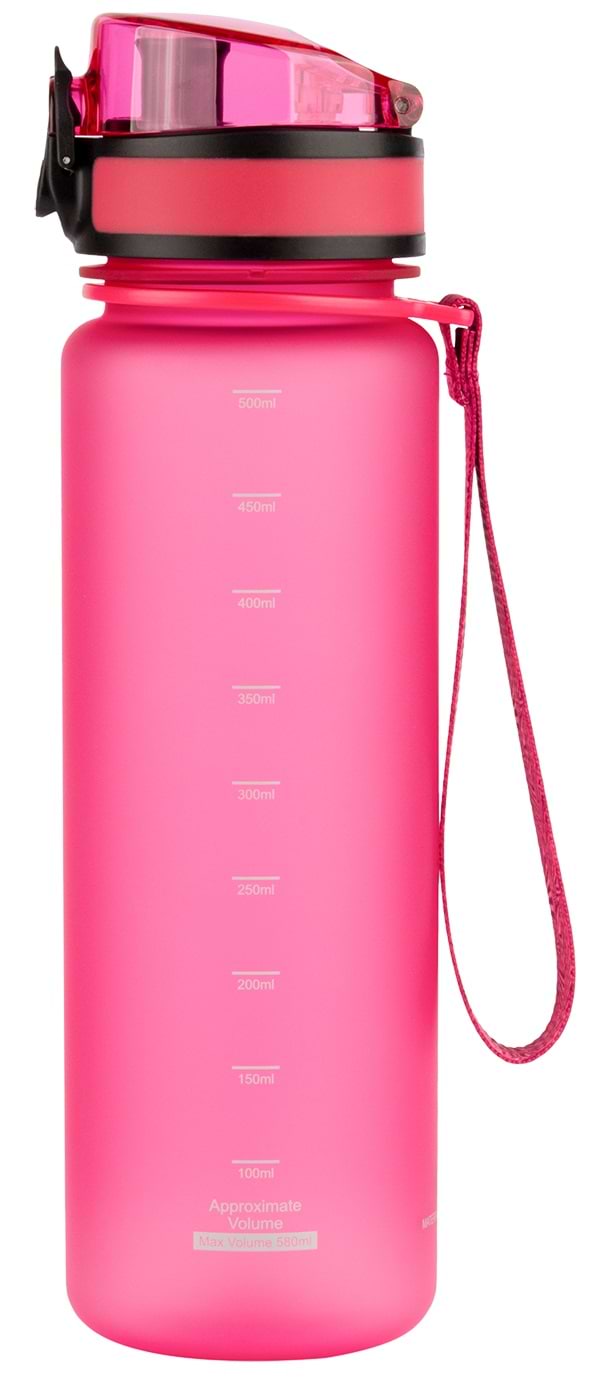Фото - Пляшка для води UZspace 3026 Frosted 500 мл рожева