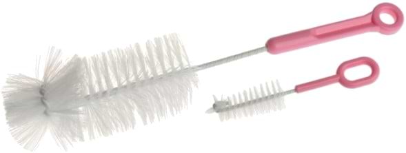 Йоржик для дитячих пляшечок Akuku Pink (A0571)