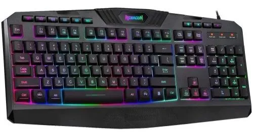 Фото - Клавіатура дротова ігрова Redragon Harpe2 UKR RGB USB (77484)