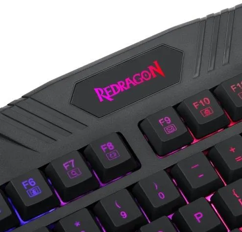Фото - Клавіатура дротова ігрова Redragon Harpe2 UKR RGB USB (77484)