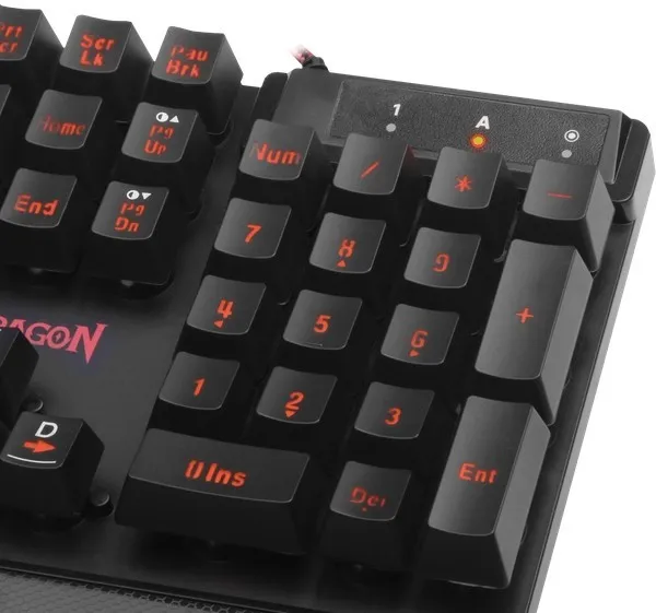 Фото - Клавиатура проводная игровая Redragon Yaksa K505 UKR AntiGhost USB (70392)