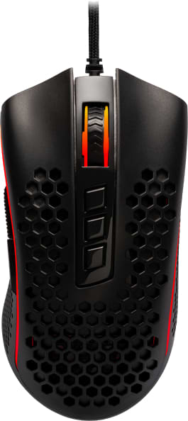 Миша дротова ігрова Redragon Storm M808 RGB Optical, Ultralight Black (77854) - Фото 1