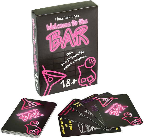 Фото - Настільна гра (18+) Strateg Welcome to the BAR розважальна укр. (30353)