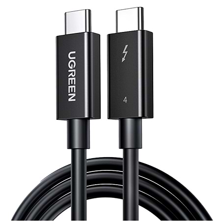 Фото - Кабель синхронизации данных UGREEN US501 USB 4.0 Type-C M-M, 0,8m (30389)