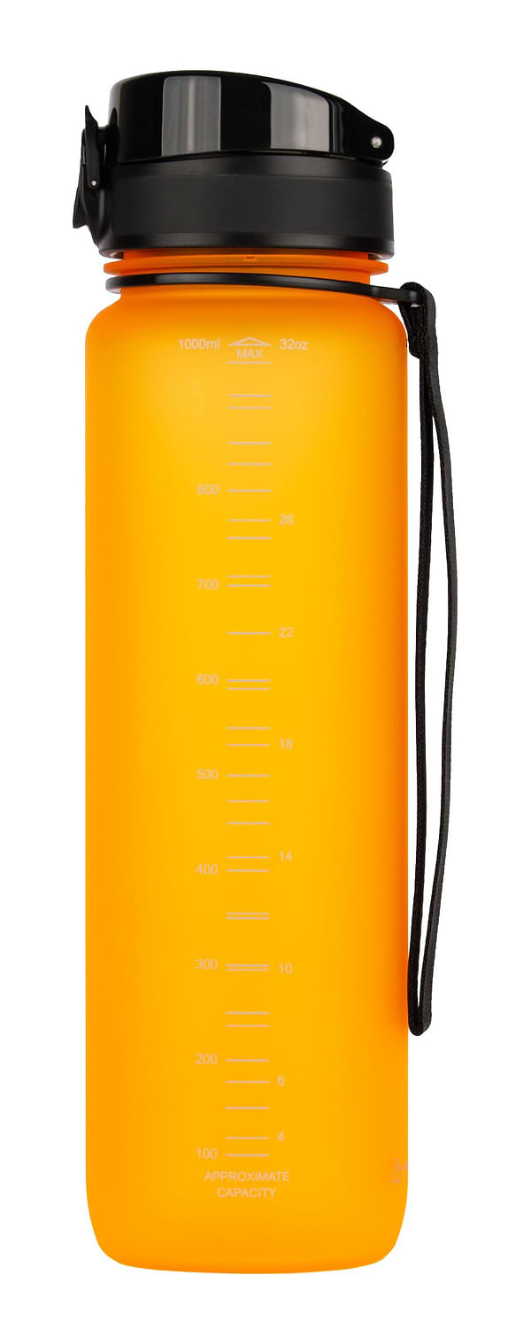Фото - Бутылка для воды UZspace 3038 Frosted 1000 мл сладко-оранжевая
